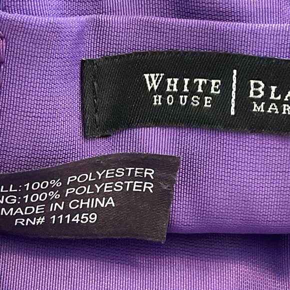 White House Black Market Purple Floral Evening Bag - Picture 6 of 14